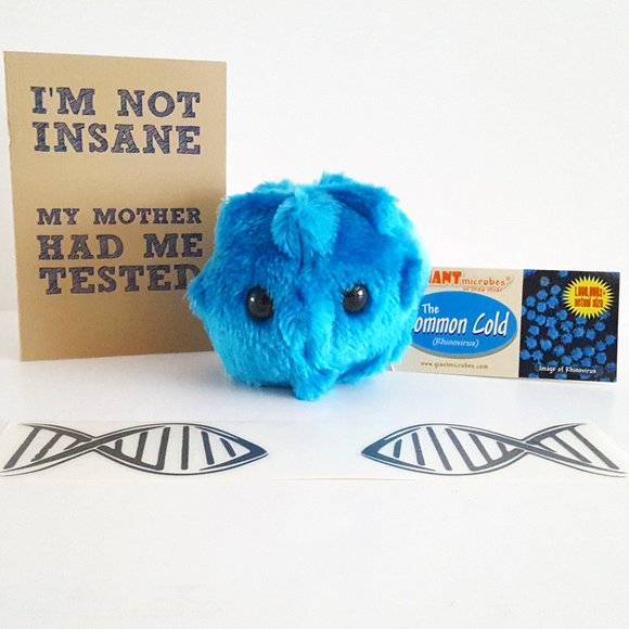 Other - Giant Microbes Common Cold Rhinovirus 3.5"x4" Plush, DNA Laptop Sticker,…